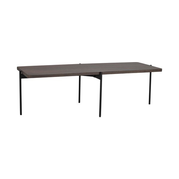 Hnědý konferenční stolek z jasanového dřeva Rowico Shelton, 145 x 60 cm-image-3