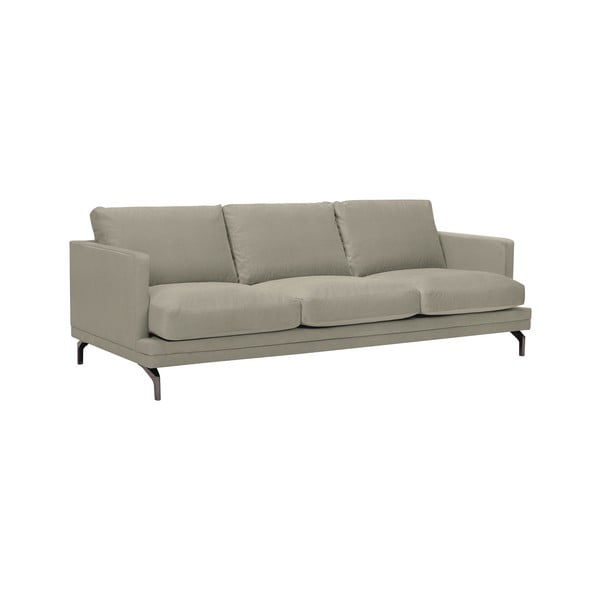 Béžová pohovka s podnožím v černé barvě Windsor & Co Sofas Jupiter-image-1