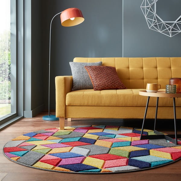 Kulatý koberec ø 160 cm Dynamic – Flair Rugs-image-1