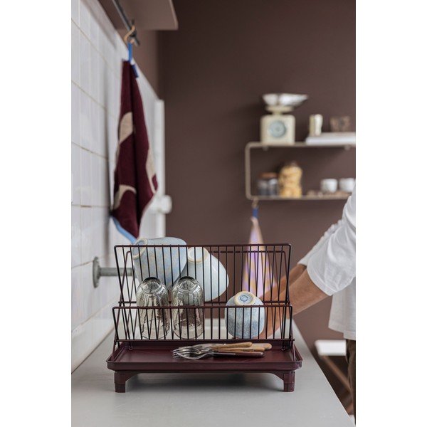 Vínový dvoupatrový odkapávač 42x29 cm Dry-It – Mette Ditmer Denmark-image-3