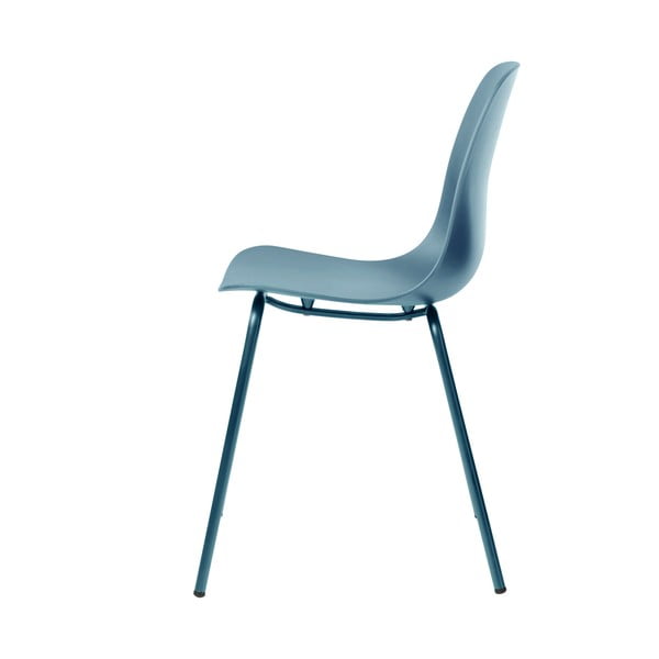 Sada 2 šedomodrých židlí Unique Furniture Whitby-image-3