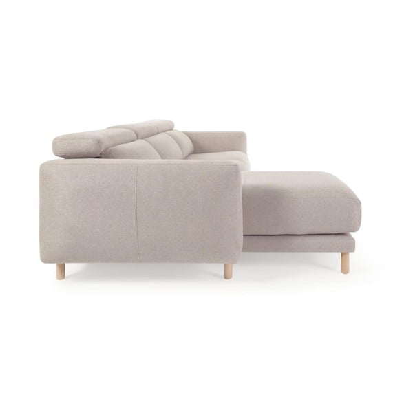 Béžová rohová pohovka (levý roh) Singa - Kave Home-image-4