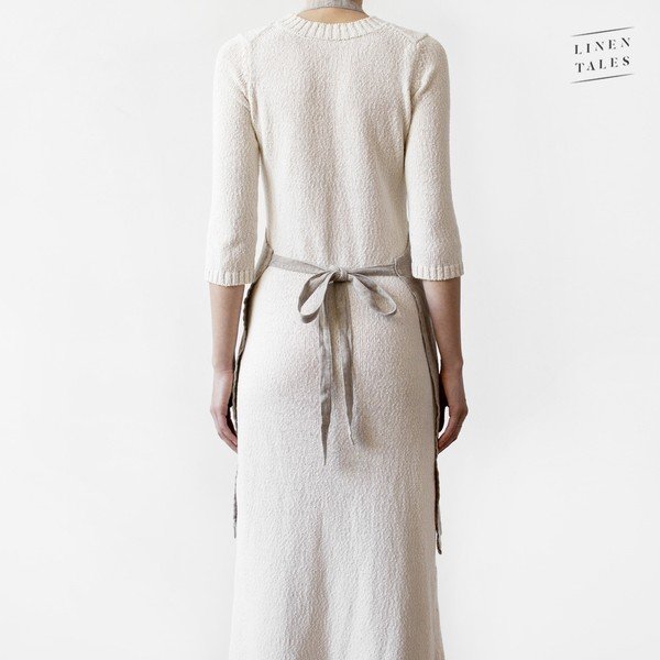 Lněná zástěra Linen Tales Daily Apron, 80 x 55 cm-image-1