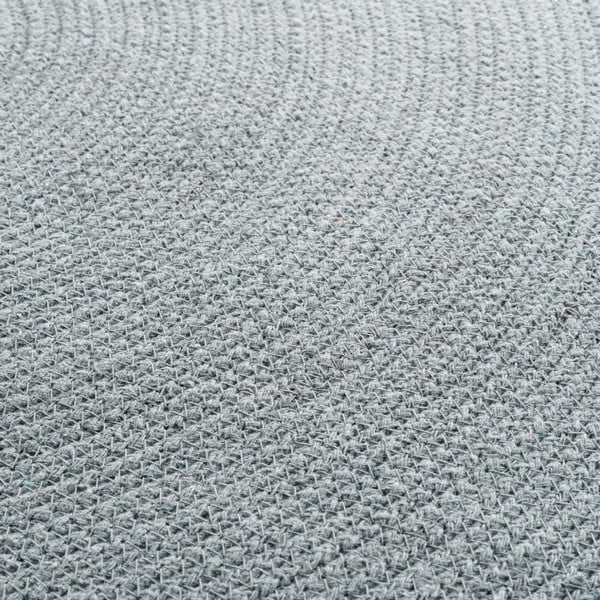 Světle šedý kulatý koberec ø 90 cm Pompomparty – douceur d'intérieur-image-2