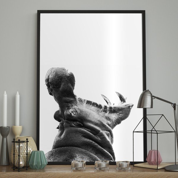 Plakát DecoKing Hippopotamus, 100 x 70 cm-image-1