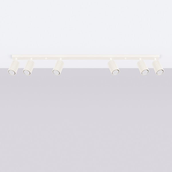 Krémové bodové svítidlo 6,5x117 cm Gleam – Sollux-image-3