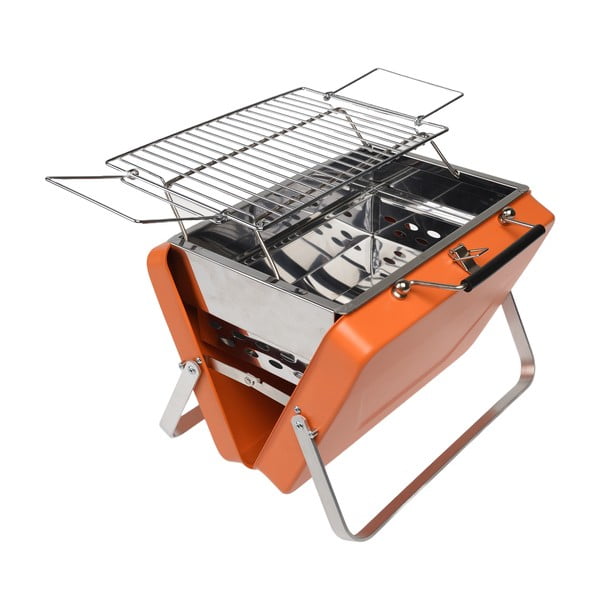 Přenosný gril na dřevěné uhlí Burnt Orange – Rex London-image-3