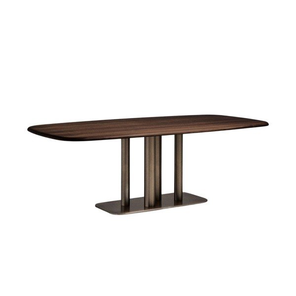 Jídelní stůl v dekoru ořechu 100x180 cm Melvar – Kave Home