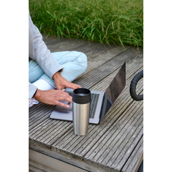 Cestovní hrnek ve stříbrné barvě 360 ml – Tefal-image-1