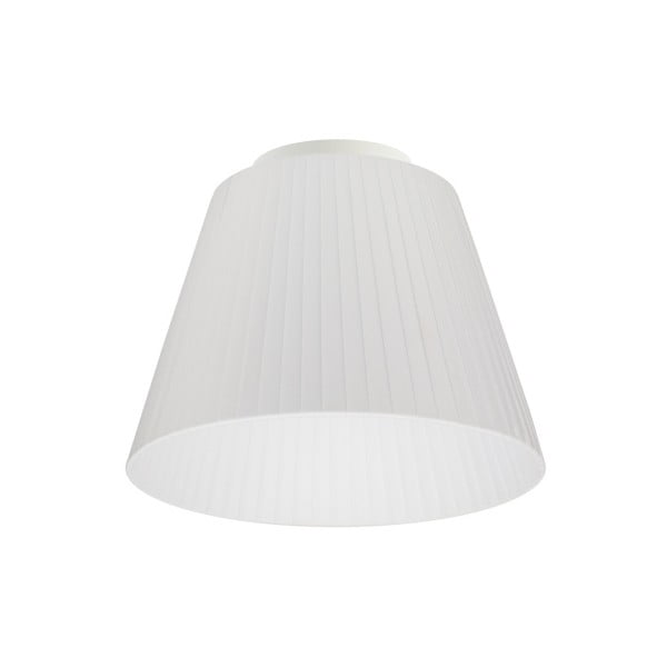 Bílé stropní svítidlo Bulb Attack Dos Plisado, ⌀ 24 cm