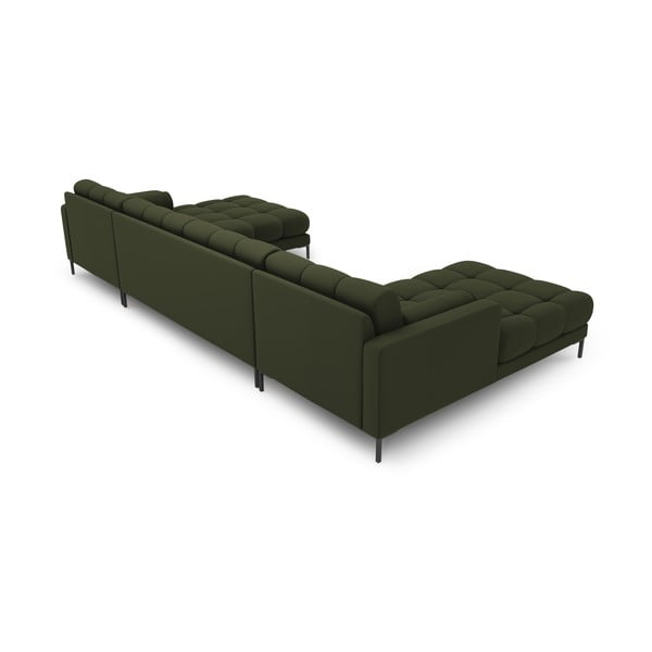 Zelená rohová pohovka do "U" Bali – Cosmopolitan Design-image-4