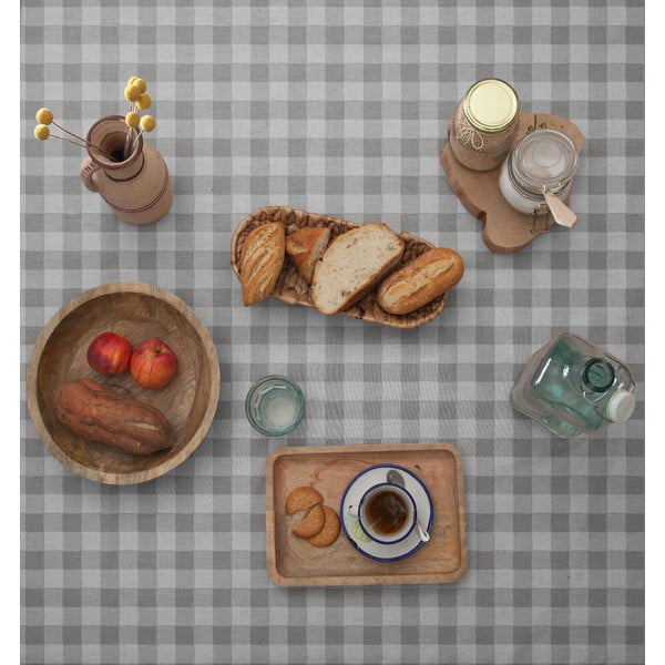 Ubrus Really Nice Things Grey Vichy, 140 x 200 cm-image-2