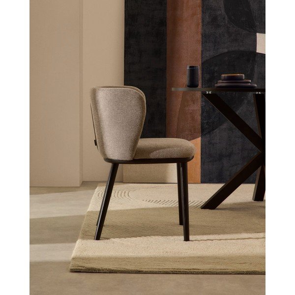 Světle hnědá jídelní židle Ciselia – Kave Home-image-1