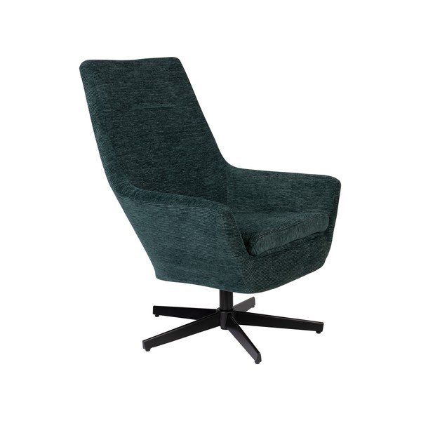 Tmavě zelené křeslo Bruno – White Label