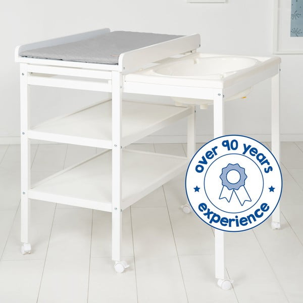 Bílý přebalovací pult Style grau  – Roba-image-4