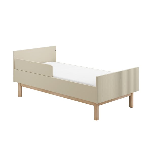 Krémová postýlka 70x140 cm Miloo – Pinio-image-4