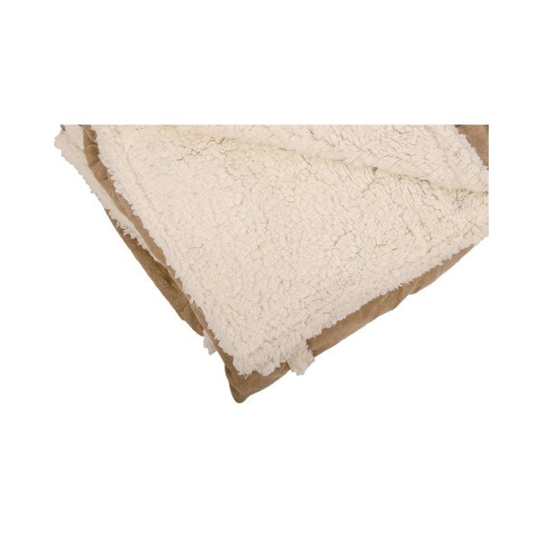Pléd Patchwork Beige, 125x150 cm-image-3