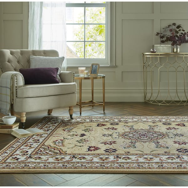 Béžový koberec 160x230 cm Sherborne – Flair Rugs-image-1
