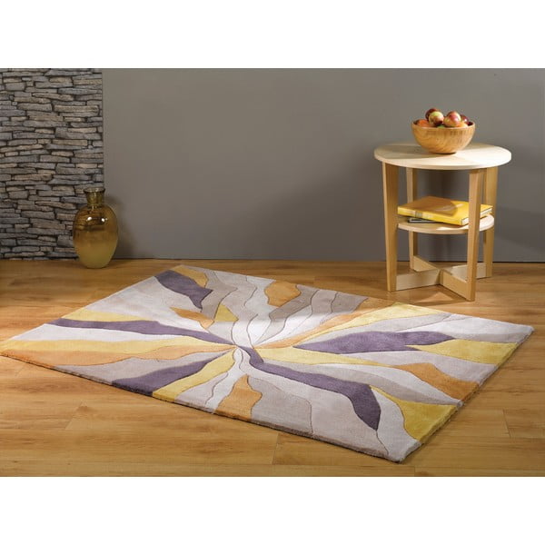 Žlutý koberec Flair Rugs Splinter, 120 x 170 cm-image-4