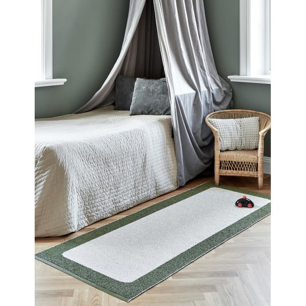 Zeleno-krémový vnitřní a venkovní koberec 70x120 cm Ilda Pine – Pappelina-image-3