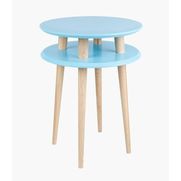 Odkládací stolek UFO 61x45 cm, modrý