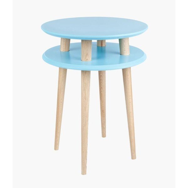 Odkládací stolek UFO 61x45 cm, modrý