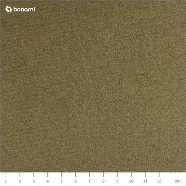 Olivově zelená sametová podnožka Milo Casa Santo-image-1