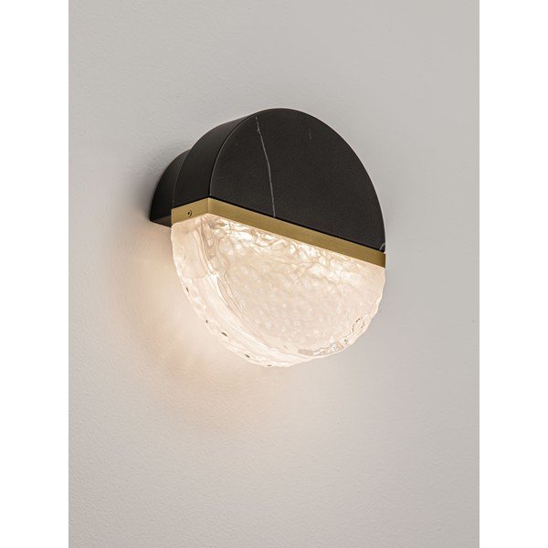 Černé kovové LED stmívatelné nástěnné svítidlo Dorin – Nova Luce-image-1