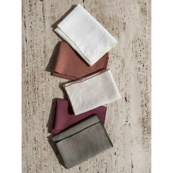 Lněný ubrousek 42x42 cm Lineo – Blomus-image-4