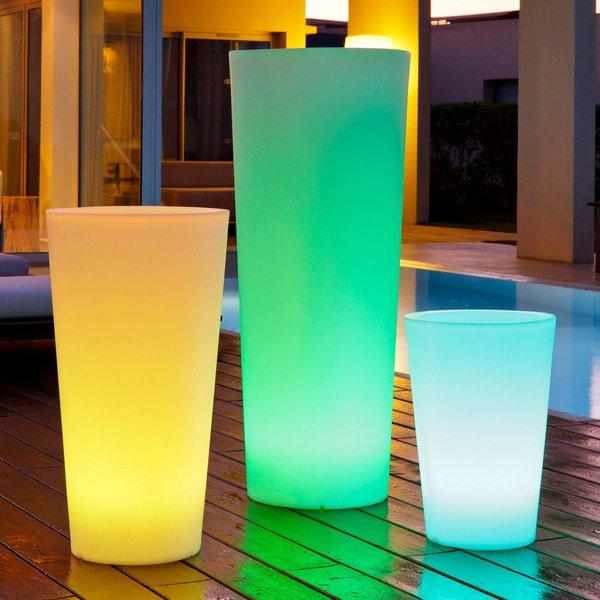 Zahradní náladové světlo a květináč Tango-image-1