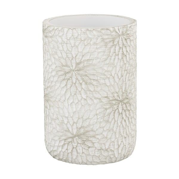 Bílý/ve zlaté barvě kelímek na zubní kartáčky z polyresinu Montalfano – Wenko