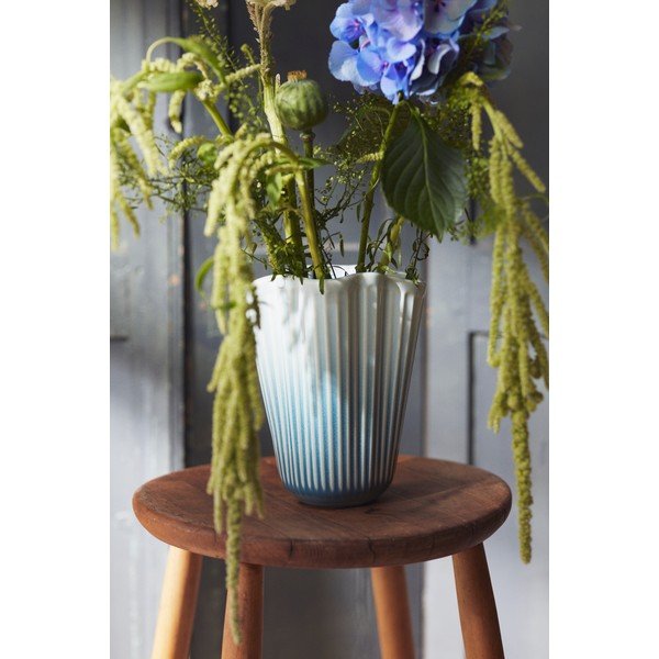 Světle modrá keramická váza (výška 20,5 cm) Hammershøi – Kähler Design-image-1