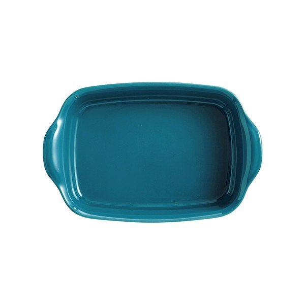 Tyrkysově modrá keramická zapékací mísa Emile Henry Ultime, 22 x 14,5 cm-image-2