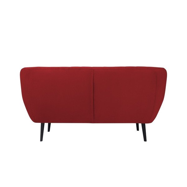 Červená sametová pohovka Mazzini Sofas Toscane, 158 cm-image-4