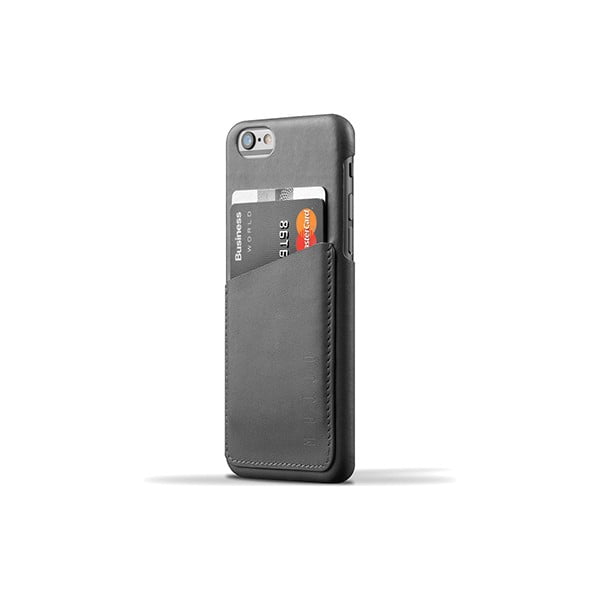 Peněženkový obal Mujjo Case na telefon iPhone 6 Gray