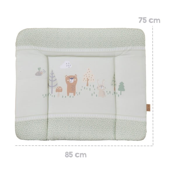 Přebalovací podložka 75x85 cm Woodland Buddies – Roba-image-1