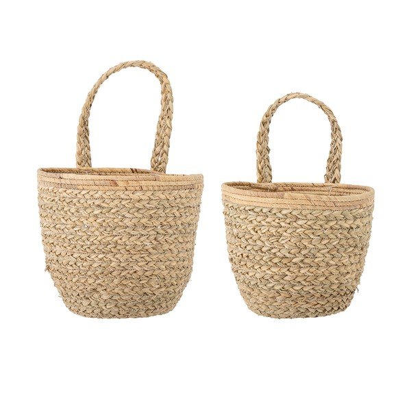 Košíky z mořské trávy v sadě 2 ks ø 26x41 cm Amia – Bloomingville-image-2