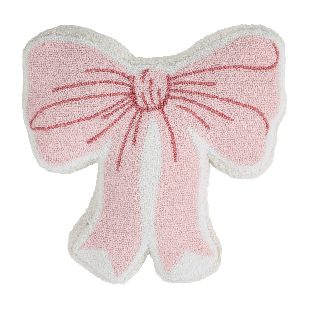 Dekoratívny vankúš z materiálu bouclé 43x45 cm Bow – Catherine Lansfield