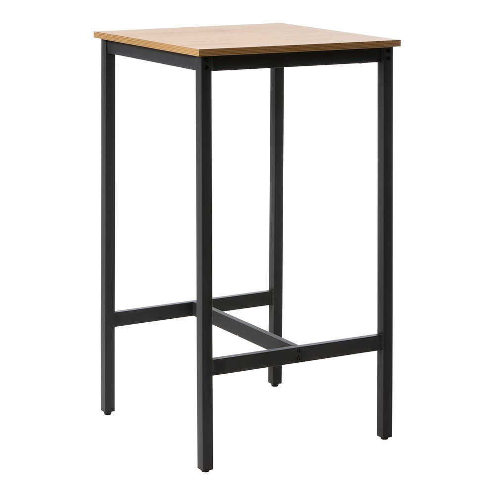 Barový stůl v dekoru dubu 60x60 cm Cesura – Unique Furniture