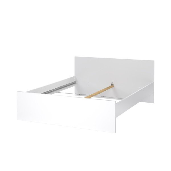 Bílá dvoulůžková postel 160x200 cm Naia – Tvilum-image-4