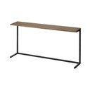 Černá/v přírodní barvě dřevěná přídavná polička 90x18 cm Tower – YAMAZAKI