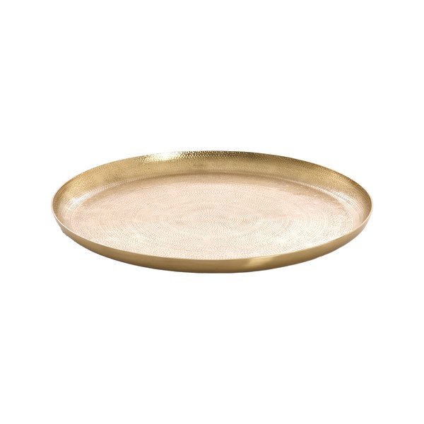 Kovový dekorační tác ø 34,5 cm Krosna – Light & Living