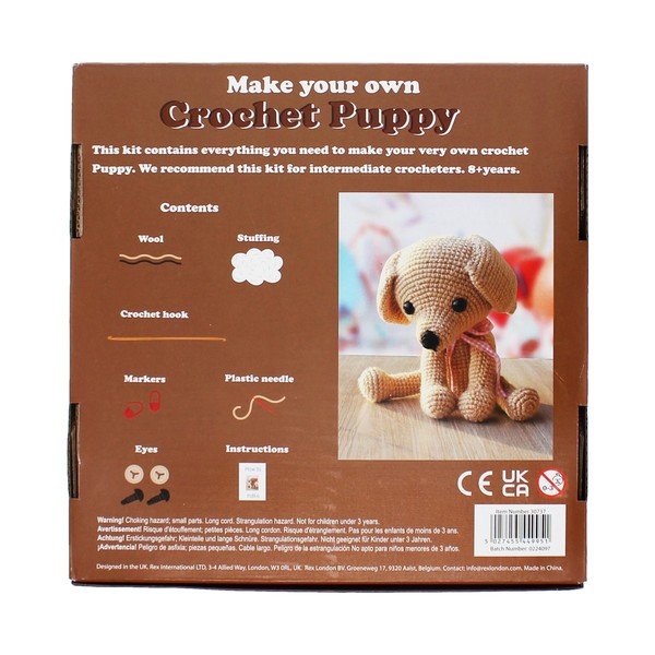 Kreativní sada DIY Crochet Puppy – Rex London-image-4