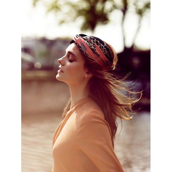Hedvábný šátek Dots, Stripes, Paysley Patch-image-2