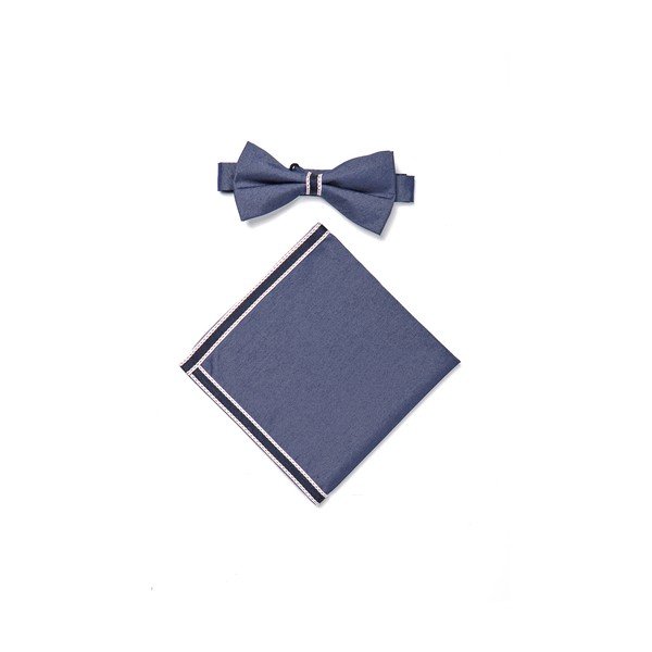 Set motýlku a kapesníčku Blues-image-1