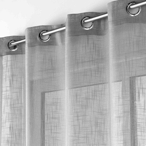 Šedá záclona 140x280 cm Haltona – douceur d'intérieur-image-1