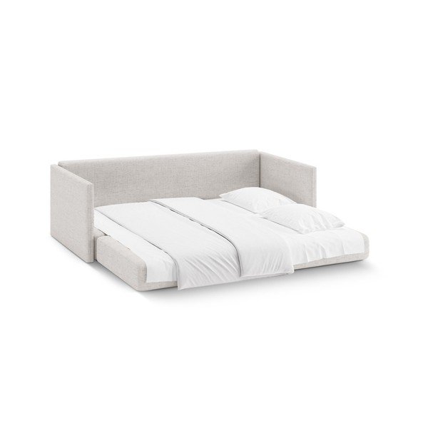 Béžová žinylková rozkládací pohovka 209 cm Shannon – Cosmopolitan Design-image-3