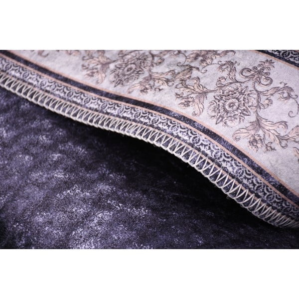 Tmavě modrý běhoun Vitaus Ava, 80 x 200 cm-image-1