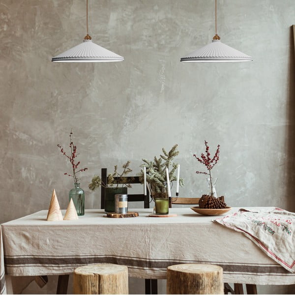 Bílé závěsné svítidlo SULION Elena, výška 150 cm-image-1