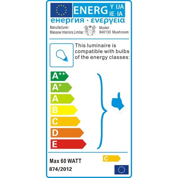 Závěsné světlo Massow Design Mushroom-image-1